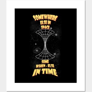 Through the wormhole Posters and Art